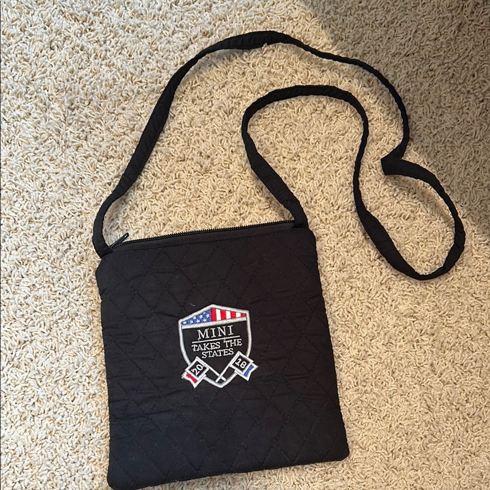 Mens Black Crossbody Bag